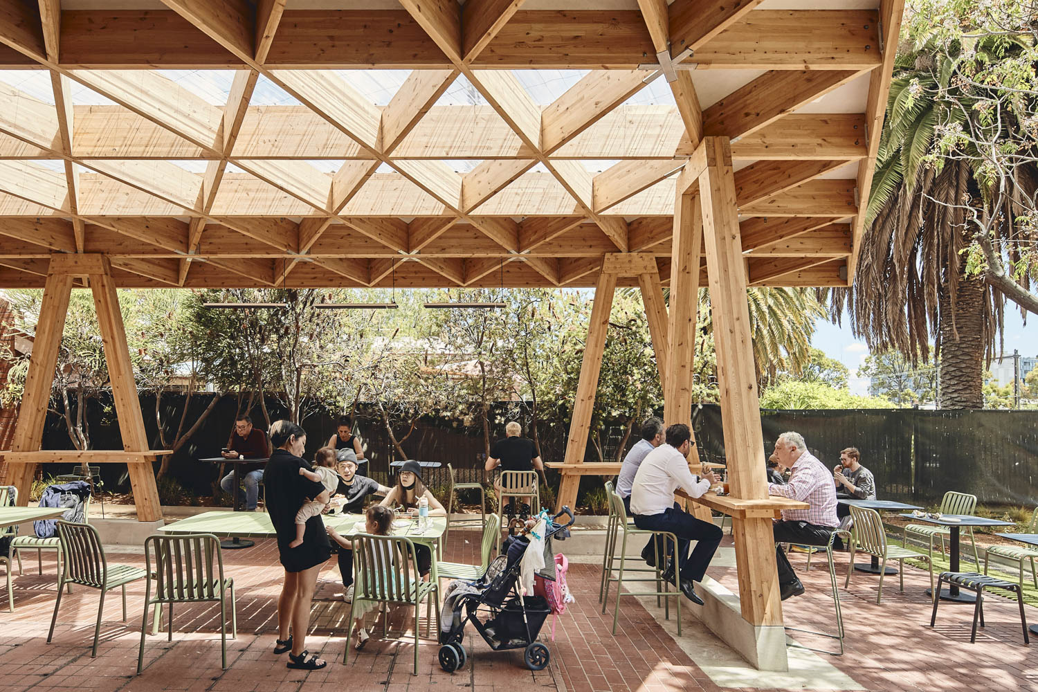 food South Melbourne Market External Food Hall / Bourke and Bouteloup Architects