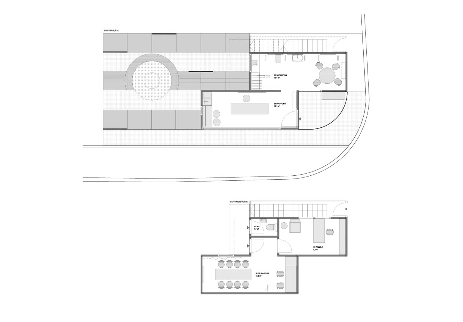 plan The Display Container / Slovenia / GAO Architects